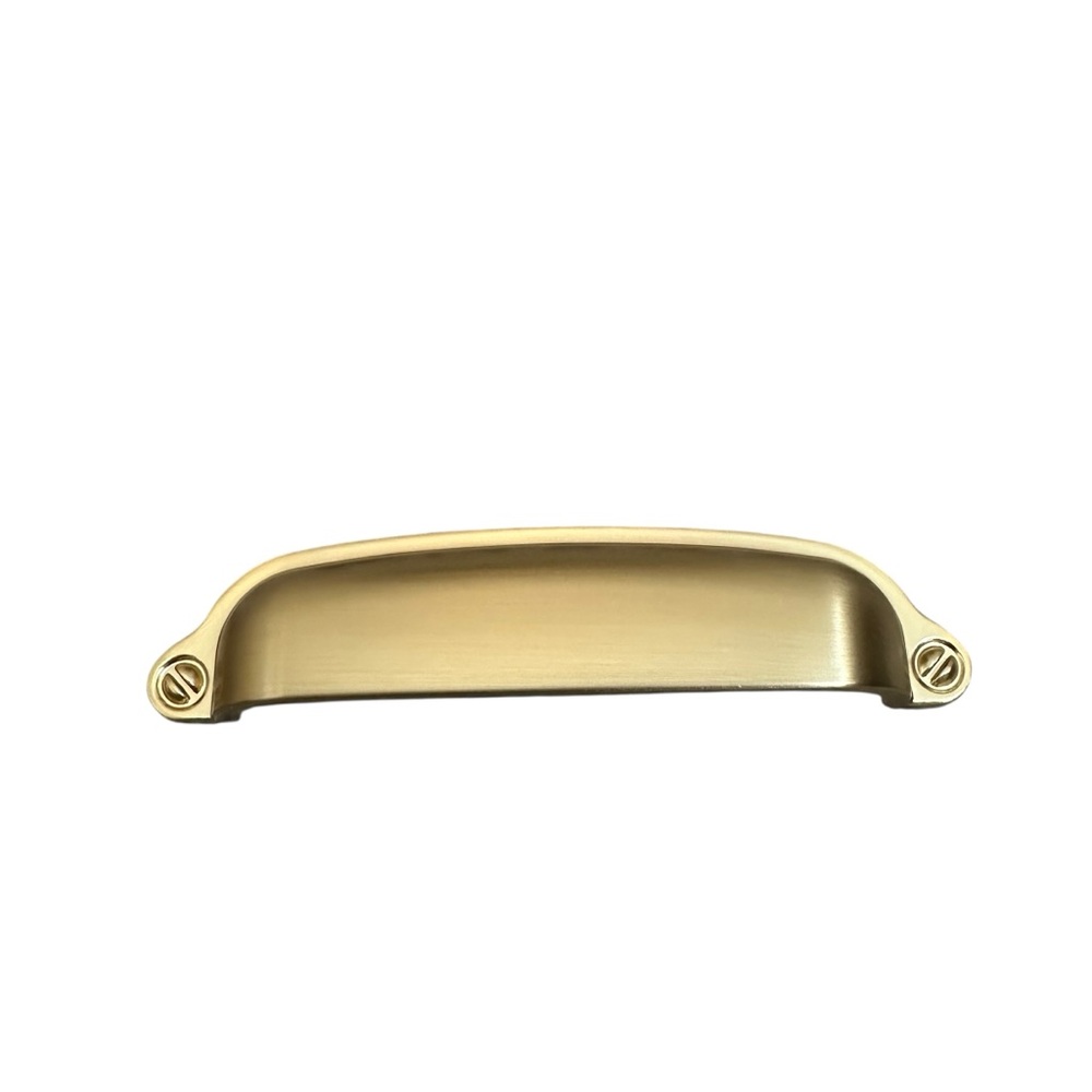 Brushed Gold Cabinet Pulls Set of 10
